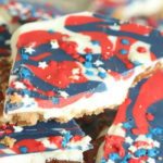 4th of July Pretzel Bark