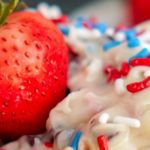 Chocolate Chip Cookie Dough Fruit Dip Recipe for July 4th