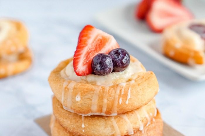 Cream Cheese Berry Danish