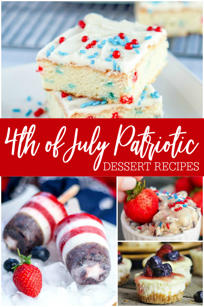 Easy 4th of July Dessert Recipes