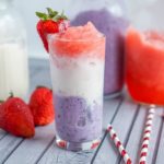 Patriotic Red, White, and Blue Smoothies