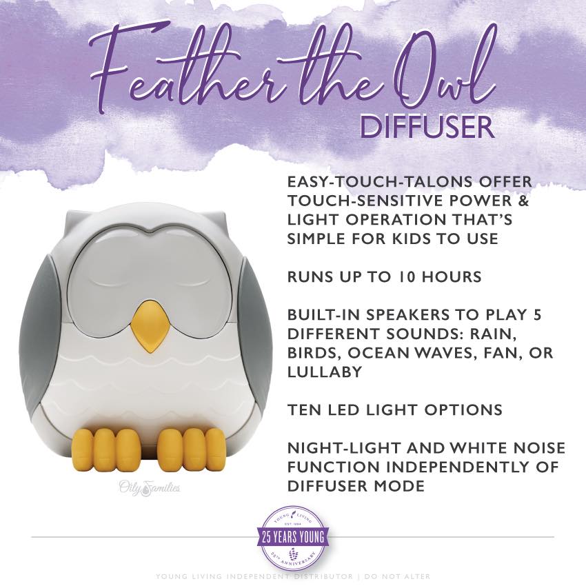 Feather the Owl Diffuser and Noise Machine
