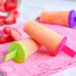 Strawberry Mango Fresh Fruit Popsicle Recipe Using Popsicle Molds
