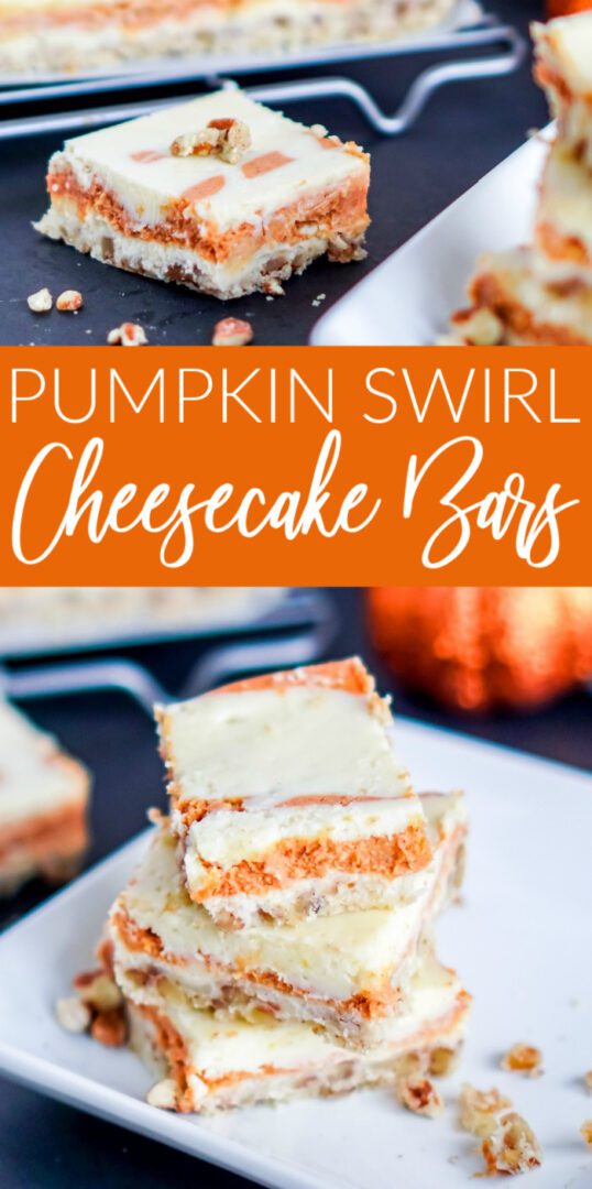 Amazing Pumpkin Cheesecake Bars