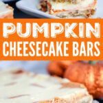 Holiday Pumpkin Cheesecake Bars