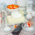 Candy Corn Cookie Bars Ingredients