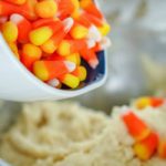 Candy Corn Cookie Bars for Fall