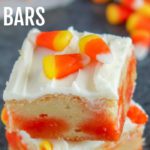 Candy Corn Cookie Bars for Thanksgiving