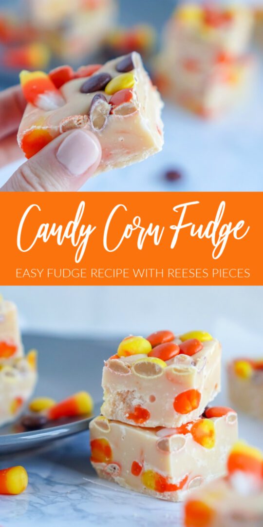 Candy Corn Fudge Easy Recipe