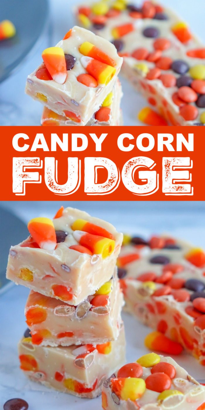 Candy Corn Fudge Recipe