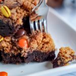Peanut Butter Brownies with Reses