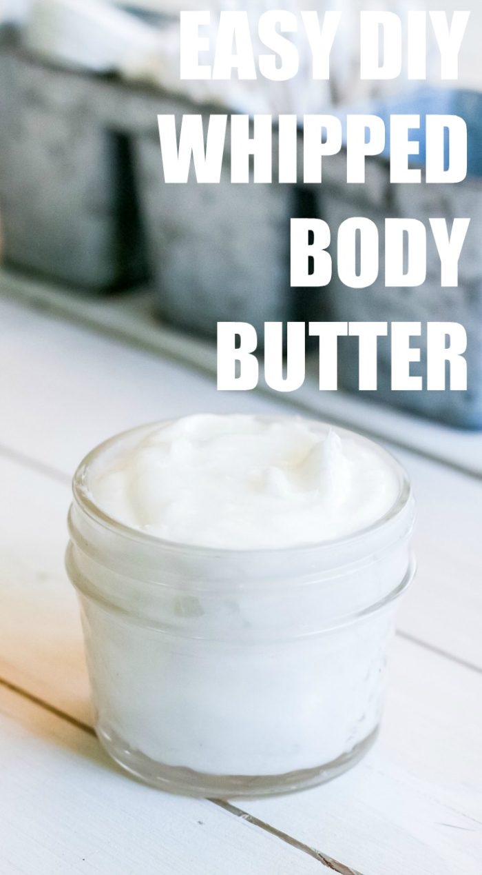 Easy DIY Whipped Body Butter