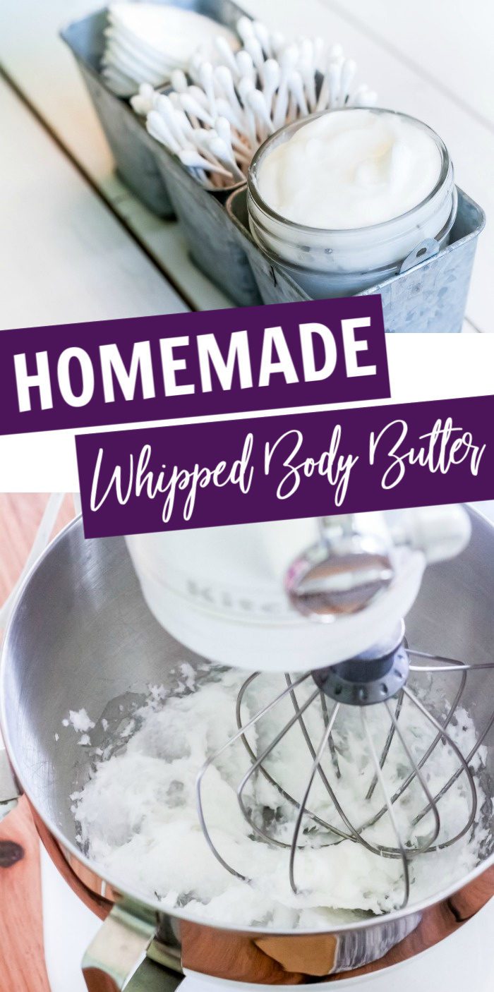 Easy Homemade Whipped Body Butter