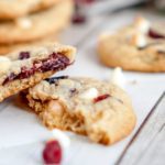 White Chocolate Cranberry Cookies Featured