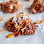 Easy No Bake Cookies Coconut and Caramel