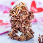 Peanut Butter No Bake Cookies with Coconut