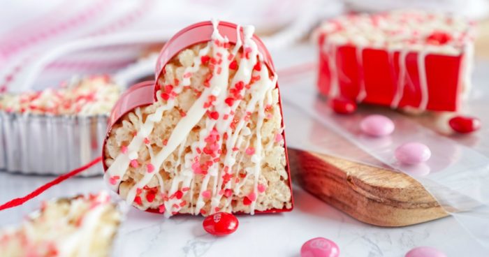 Valentine's Day Rice Krispie Treats Valentine's Day Valentine's Day Valentine's Day Valentine's Day.