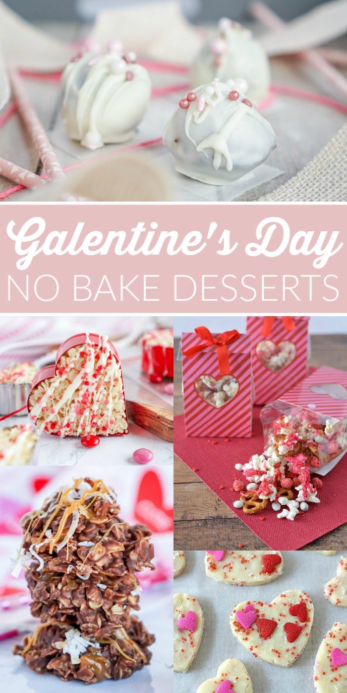 Easy Valentine's Day No Bake Desserts