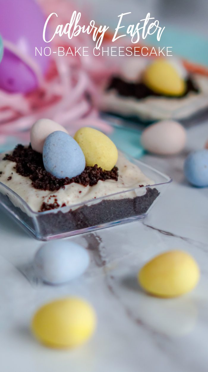 Calbury Easter No Bake Mini Cheesecake Recipe