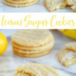 Homemade Lemon Sugar Cookies