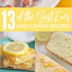 Easy Lemon Recipes