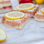 Strawberry Lemon Easy Bars