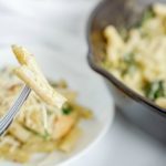 Creamy Chicken Pesto Pasta Recipe on Fork