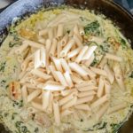 Creamy Chicken Pesto Pasta Recipe with Noodles