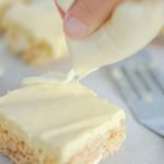 No Bake Lemon Cheesecake Rice Krispie Treats Recipe White Chocolate