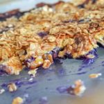 Blueberry Peach Dump Cake Baked