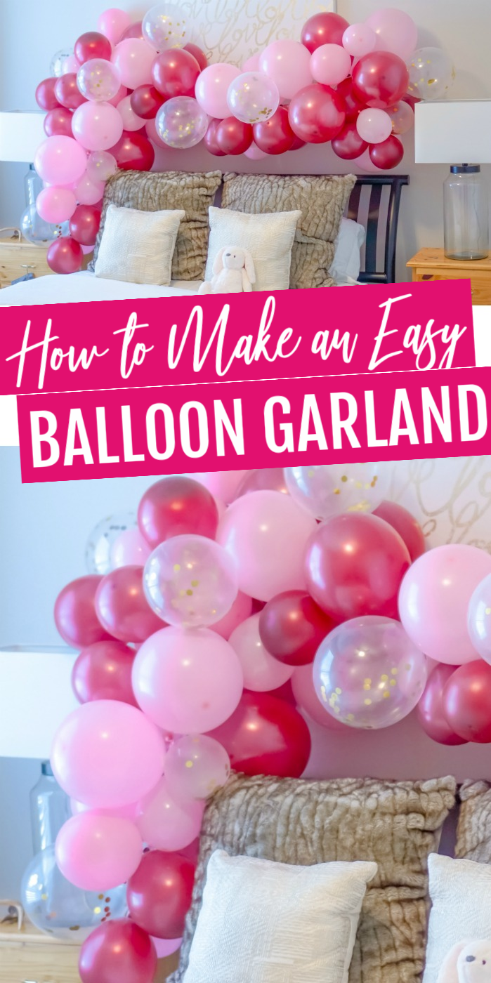 How to Make an Easy Balloon Arch Garland