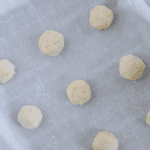 Sugar Cookies on Baking Sheet