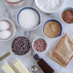 Triple Chocolate Cookies Ingredients