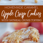 Easy Caramel Apple Cookies