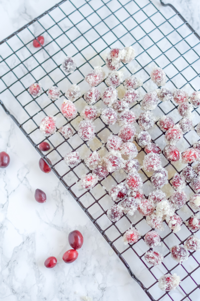 How to Make Holiday Sugared Cranberries