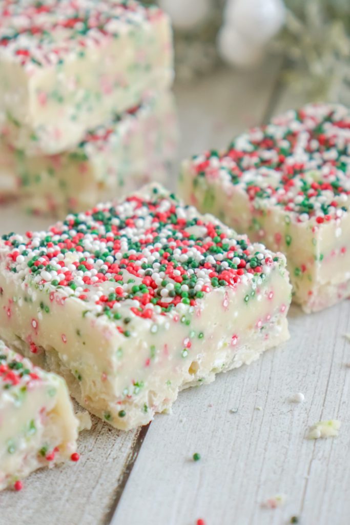 Sugar Cookie Fudge Recipe! - LemonPeony