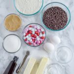 Skillet Cookie Ingredients