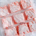 Summer Strawberry Brownies