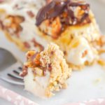 Smooth Snickers Cheesecake