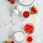 Strawberry Brownies Ingredients