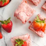 Strawberry Brownies from Betty Crocker Cake Mix