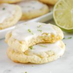 Homemade Lime Sugar Cookies