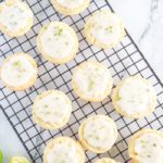 Lime Cookies with Lime Glaze