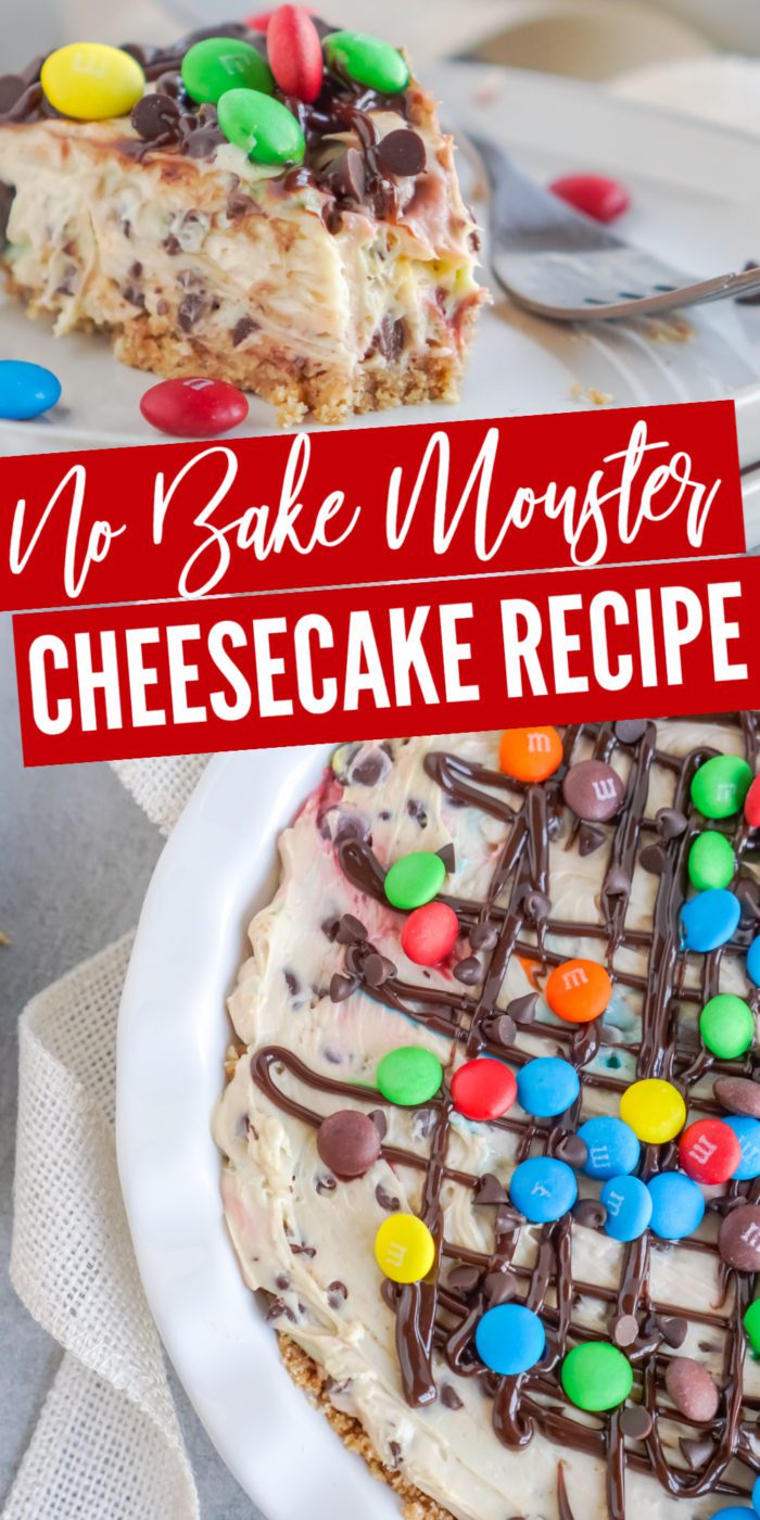 No Bake Monster Cheesecake Recipe