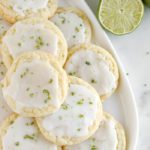 Plate of Lime Cookies