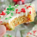 Easy Christmas Sugar Cookie Bars