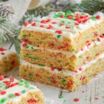 Easy Christmas Sugar Cookie Bars Recipe