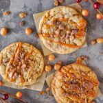 Easy Salted Caramel with Toffee Bits Cookies