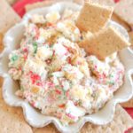 No Bake Christmas Cake Dip