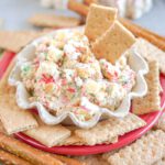 No Bake Christmas Cake Dip Recipe